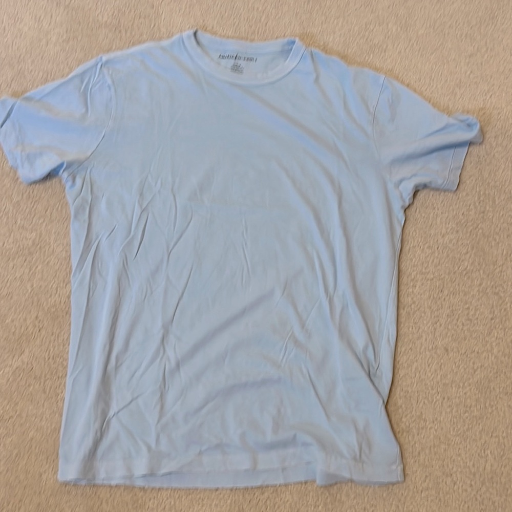 American Eagle Blue Stretchy T-Shirt